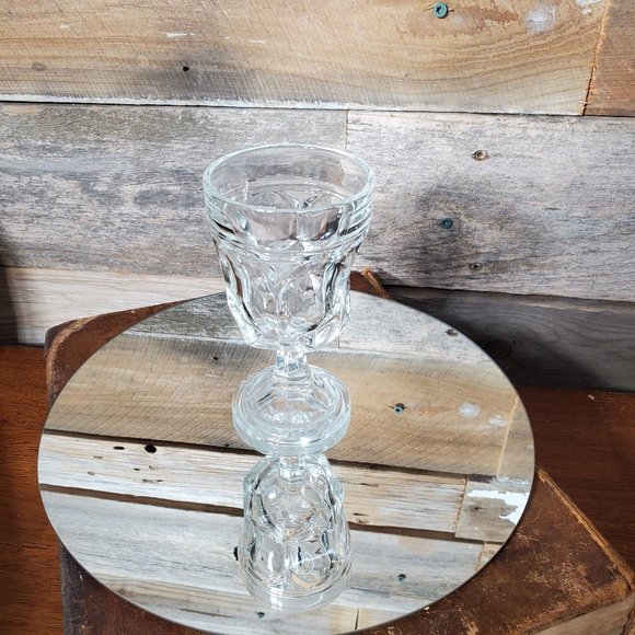 Fairfield Clear by Anchor Hocking - Wine Glass - Vintage 70's. - Picture 2 of 5